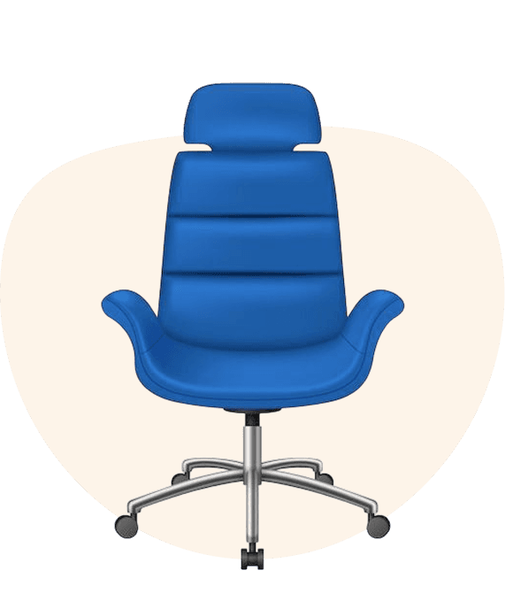 Office chair representing career opportunities